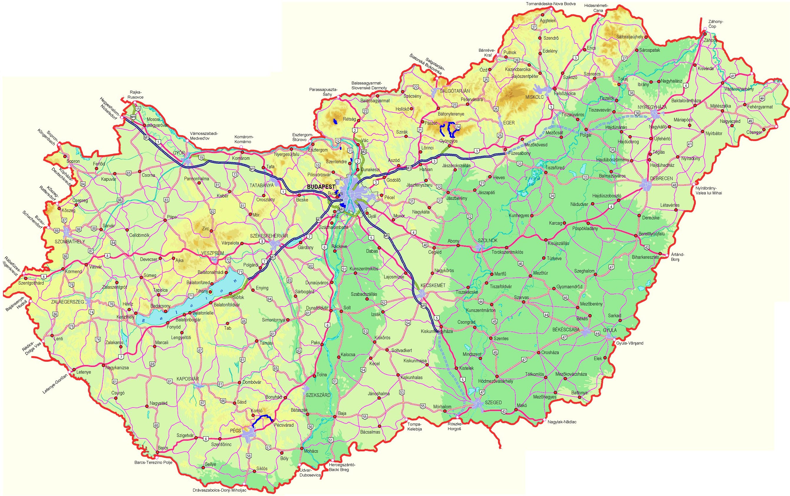 magyarország térkép autos Építéstörté  m60.hu magyarország térkép autos