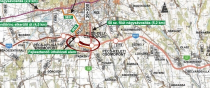 Pécsi elkerülő szakasz-4